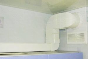 Установка воздуховода для кухонной вытяжки в Добрянке